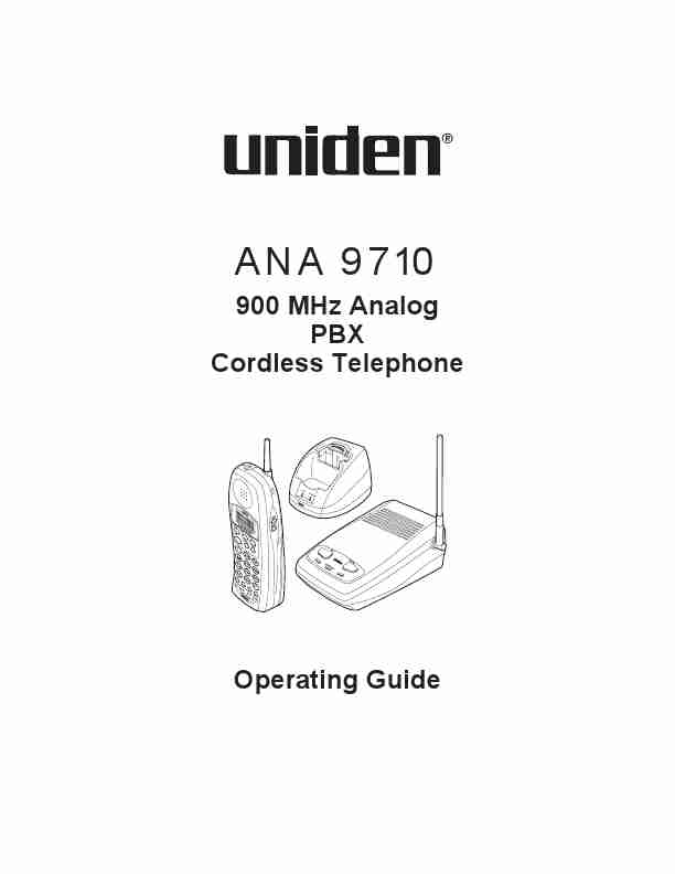 Uniden Cordless Telephone ANA 9710-page_pdf